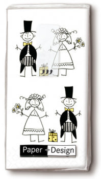 Hochzeit Taschentücher