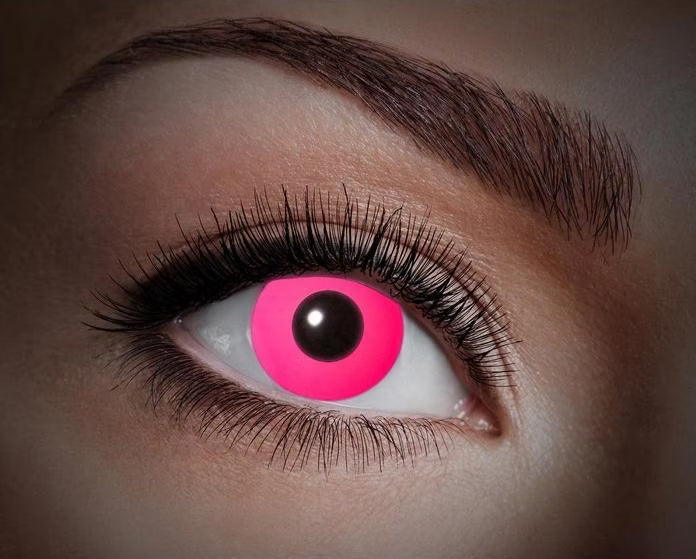 Kontaktlinsen Monatslinsen UV Flash rosa