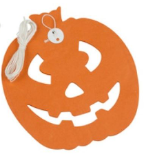 GIRLANDE HALLOWEEN KÜRBIS