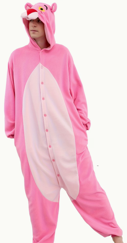 Kostüm Pink Panter Overall