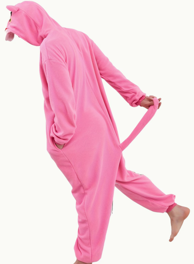 Kostüm Pink Panter Overall