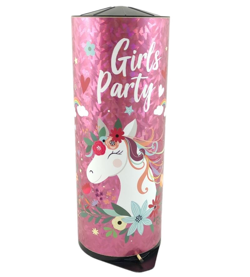 Tischbombe Girls Party Einhorn