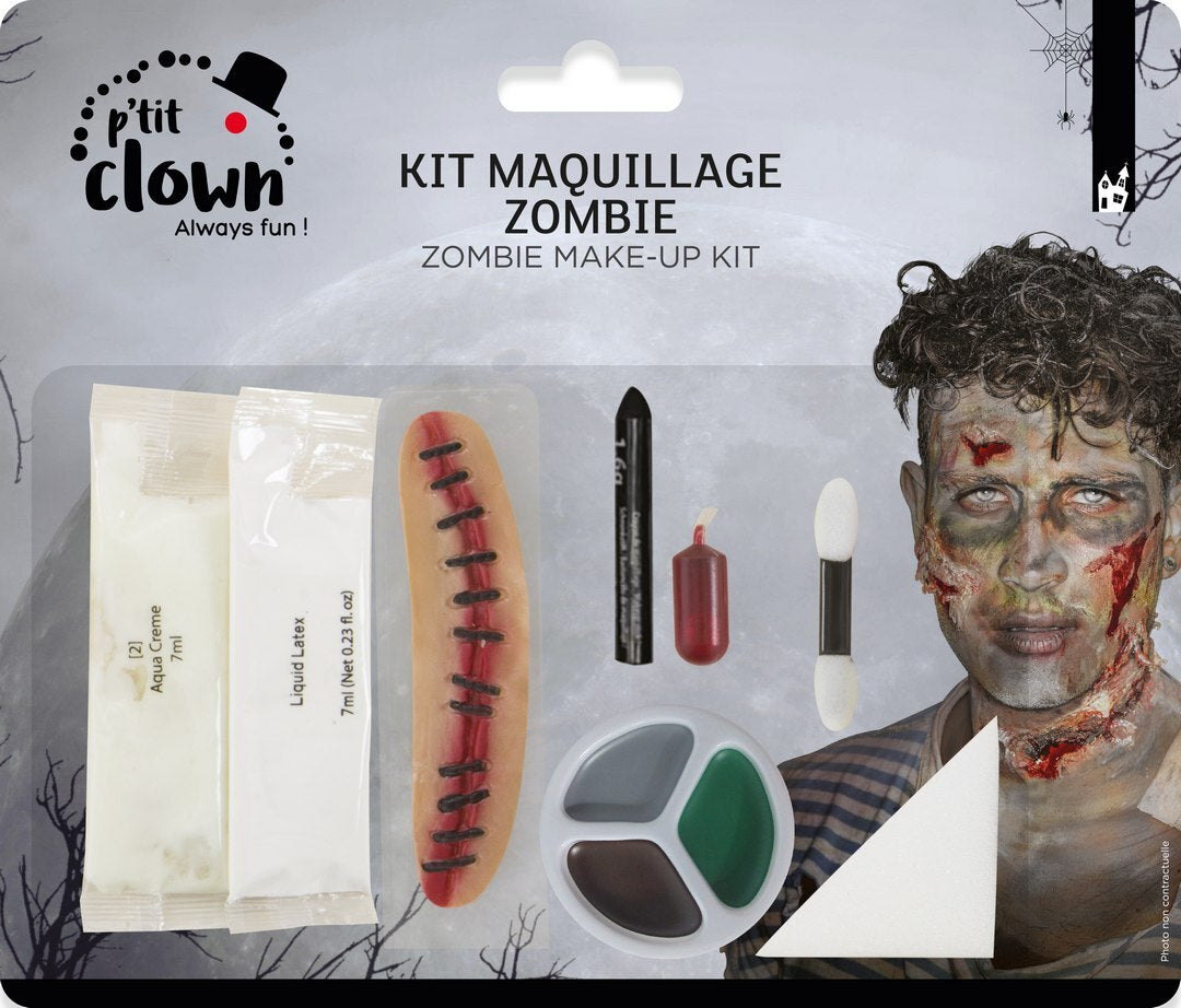Halloween Make-Up kit - Zombie