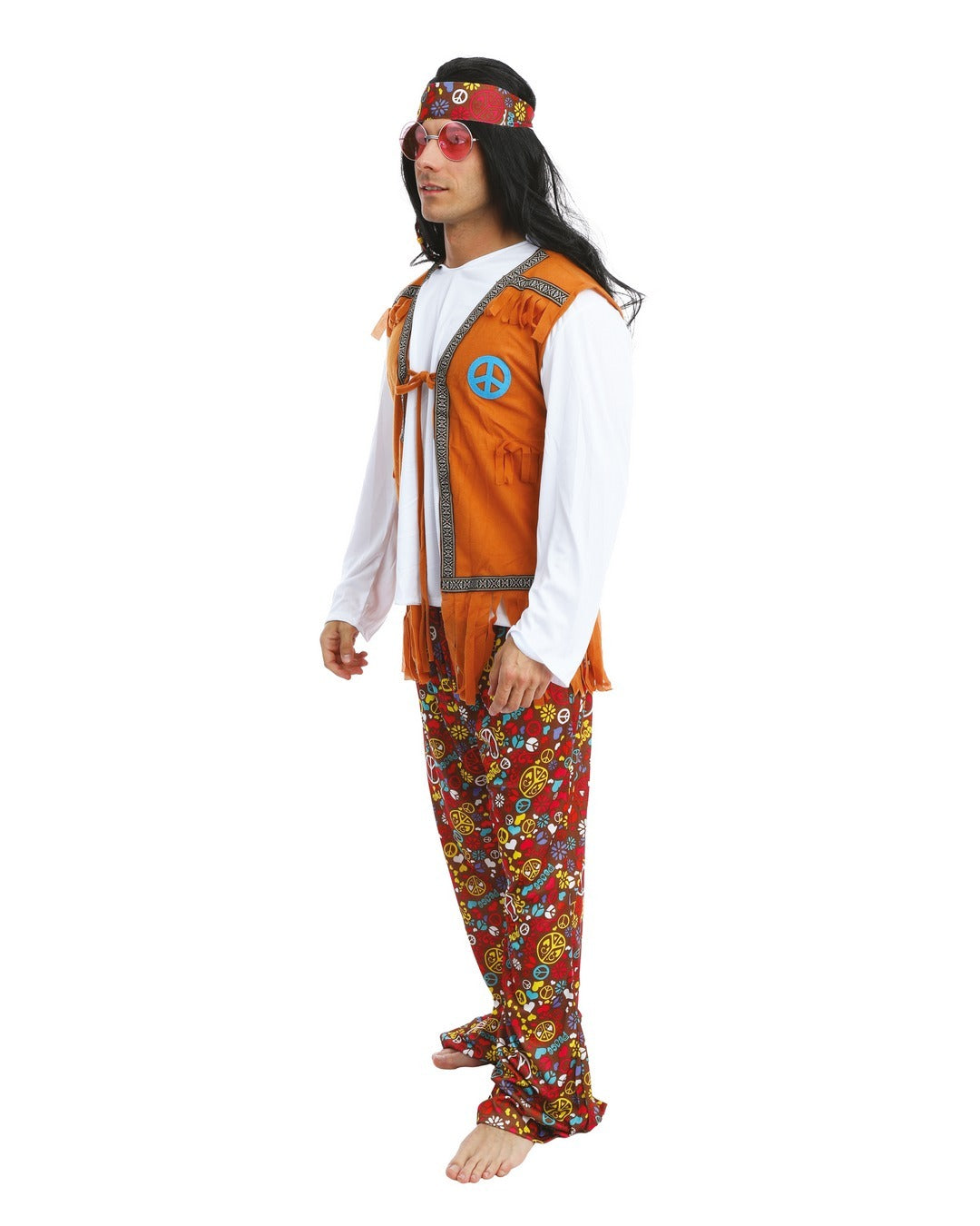 Kostüm Hippie Blumig