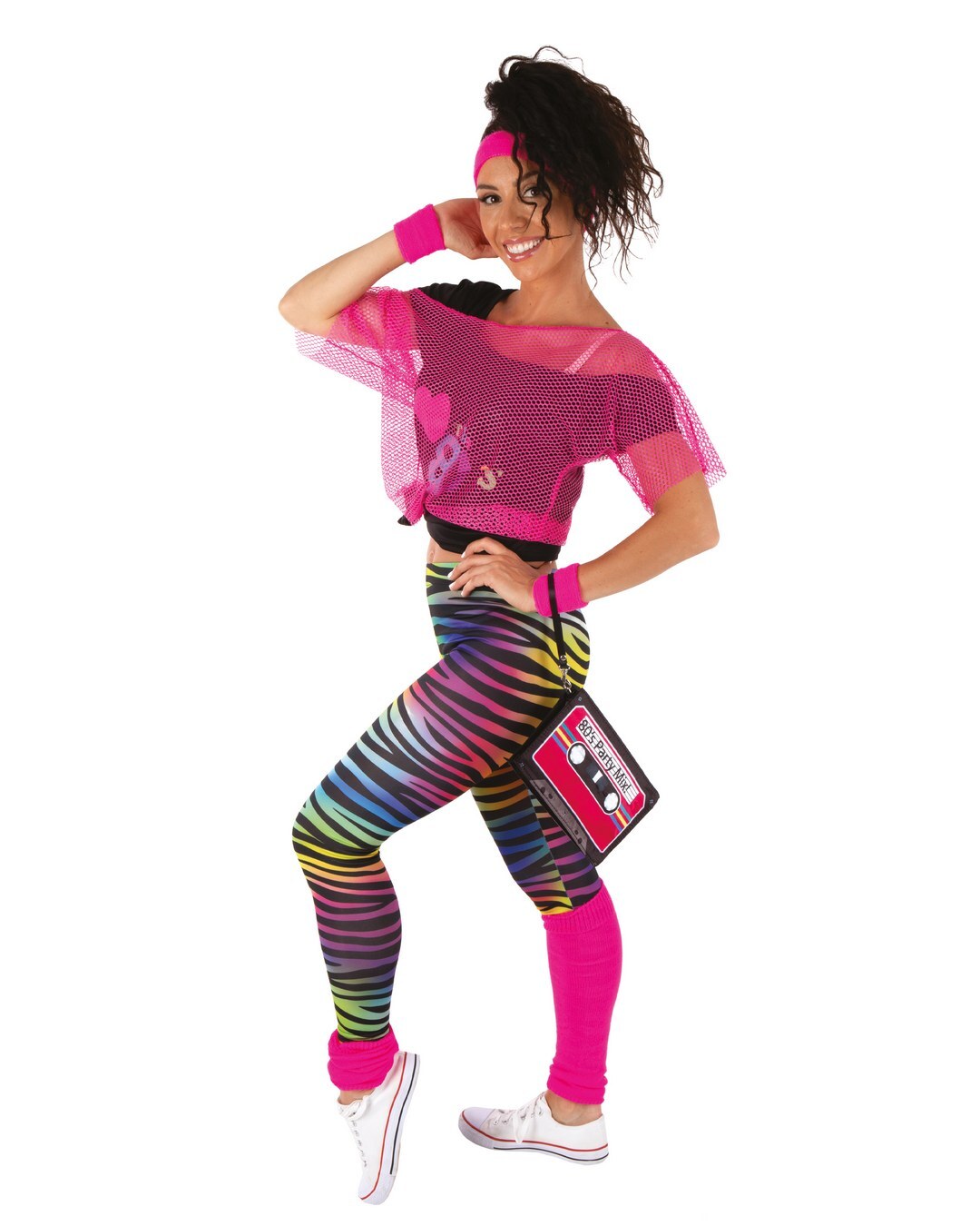 Retro-Kassettenetui – Neonpink