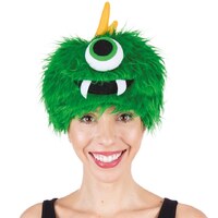 Plüsch Monster Hut "Ein Auge"