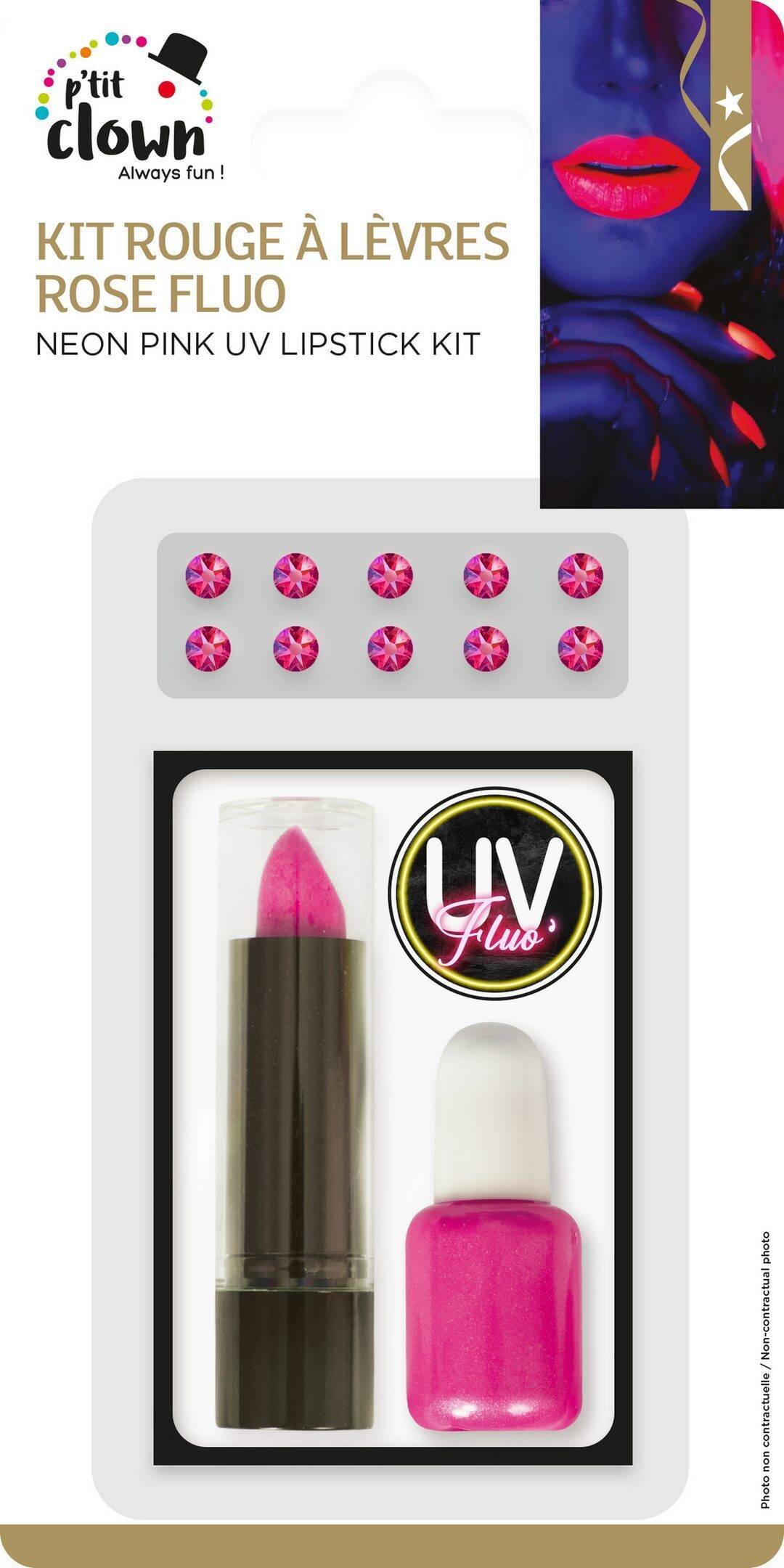 Makeup kit - neon pink