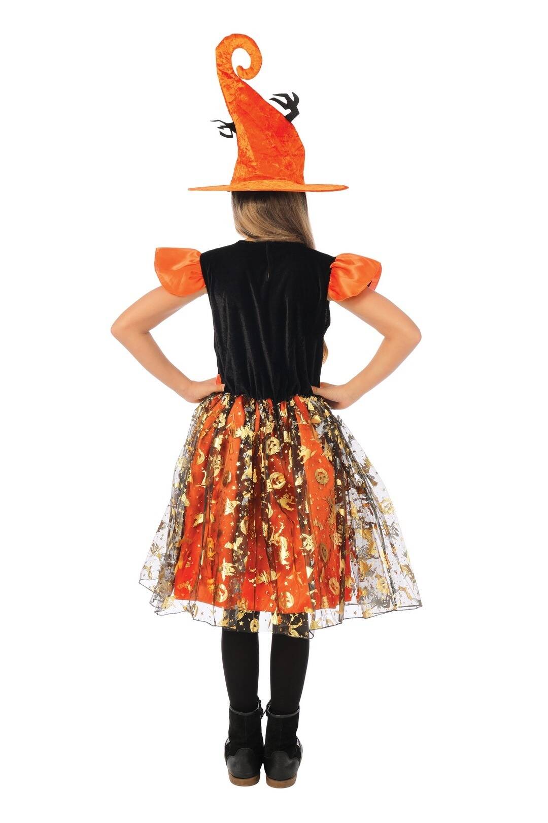 Pumpkin witch costume