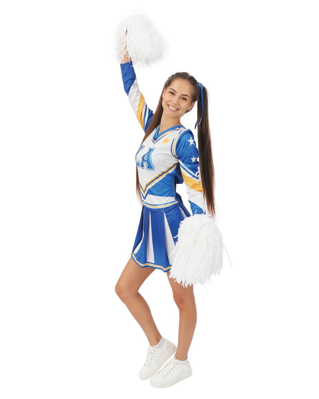 Cheerleader-Kostüm – blau