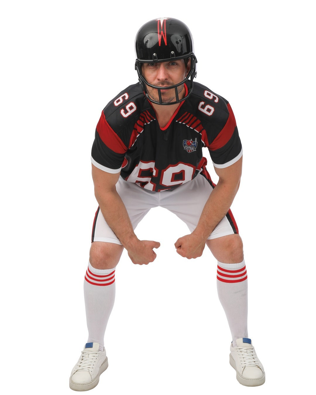 Kostüm als American - Football - Spieler