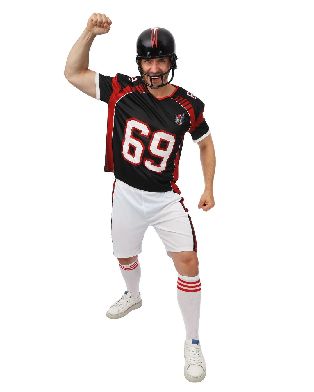 Kostüm als American - Football - Spieler