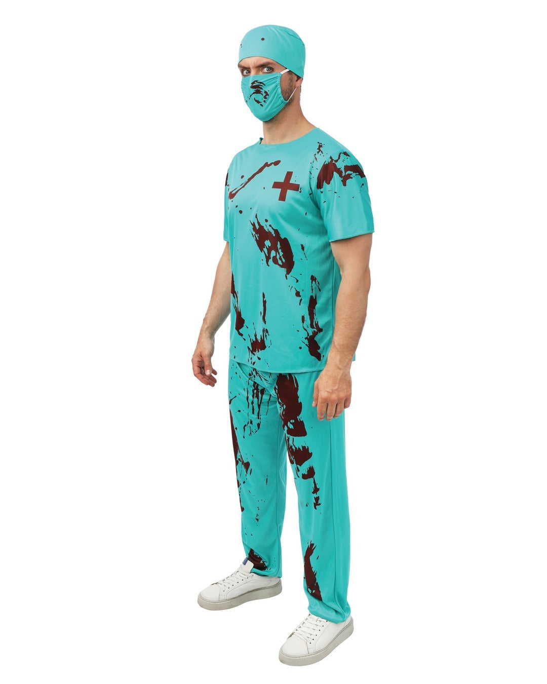 Kostüm als blutiger Chirurg