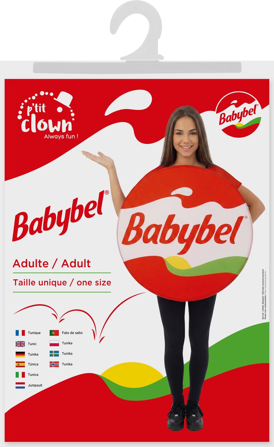 Babybel™-Kostüm für Erwachsene