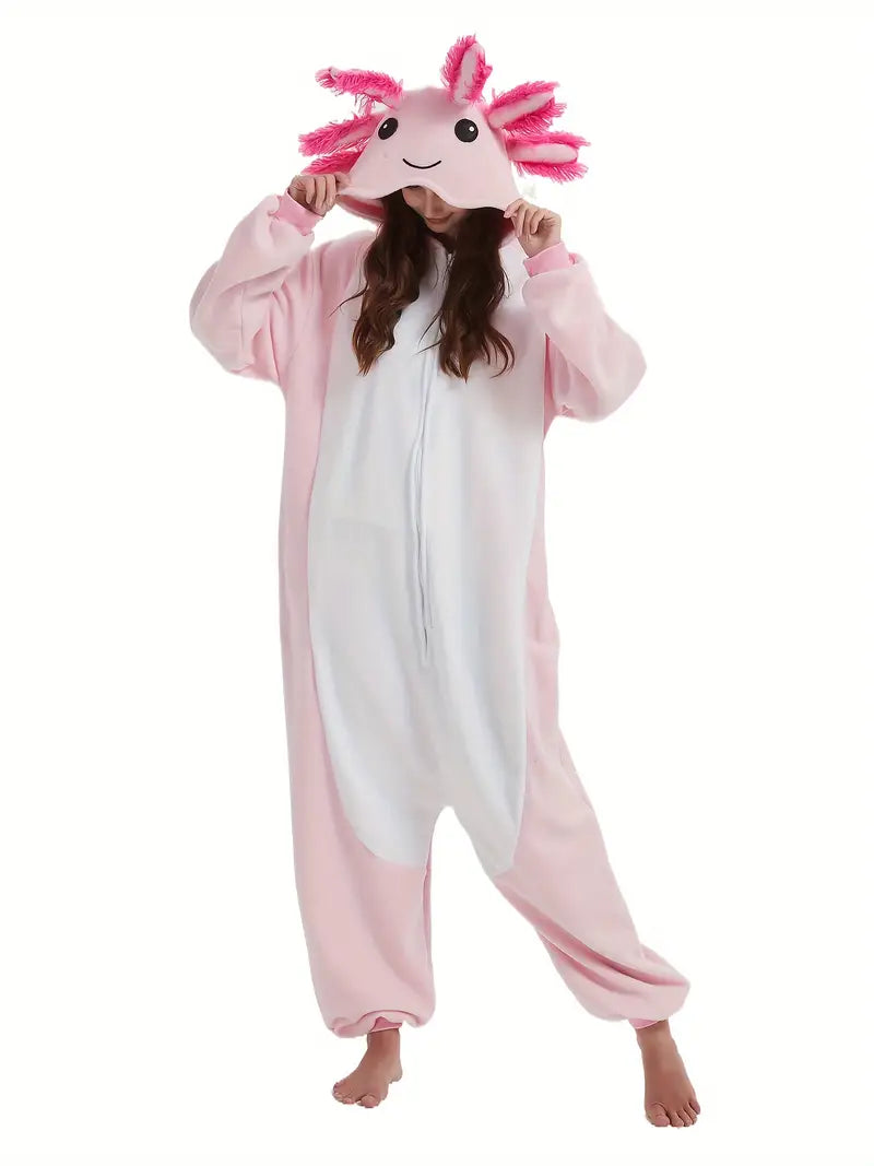 Kostüm Axolotl Overall