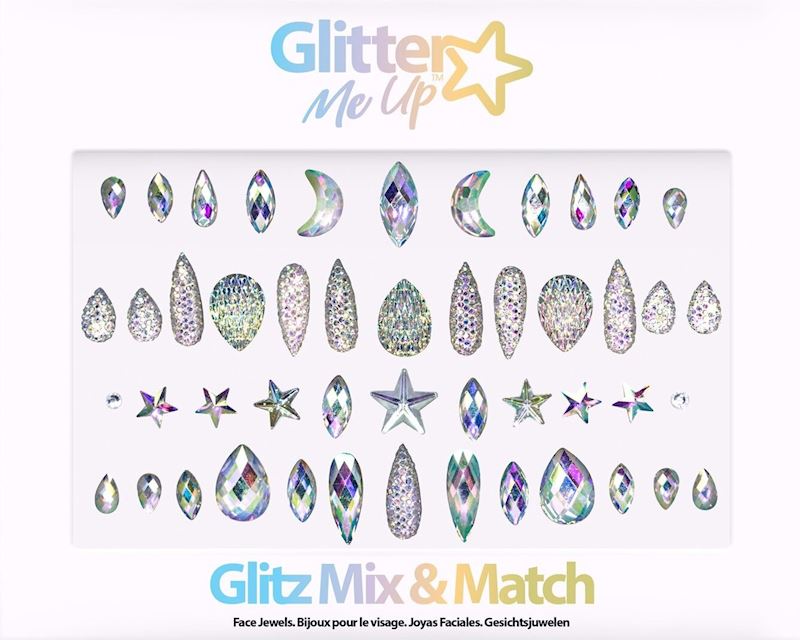 FACE JEWELS GLITZ MIX & MATCH