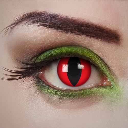 Kontaktlinsen Korea Catwalk rot