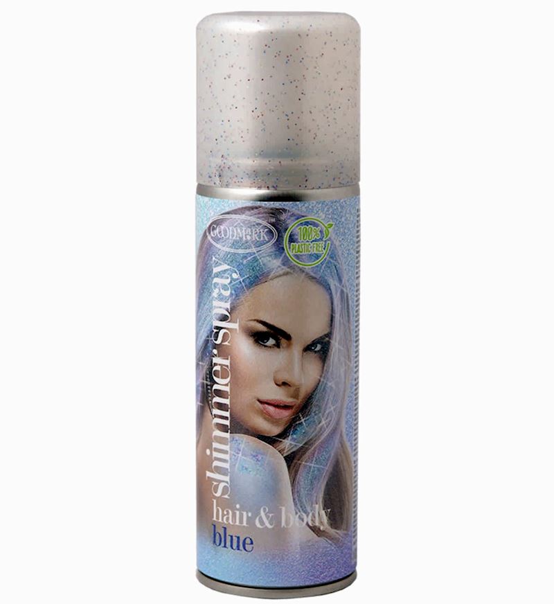Haarspray blau Schimmer