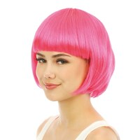 Perücke Pink