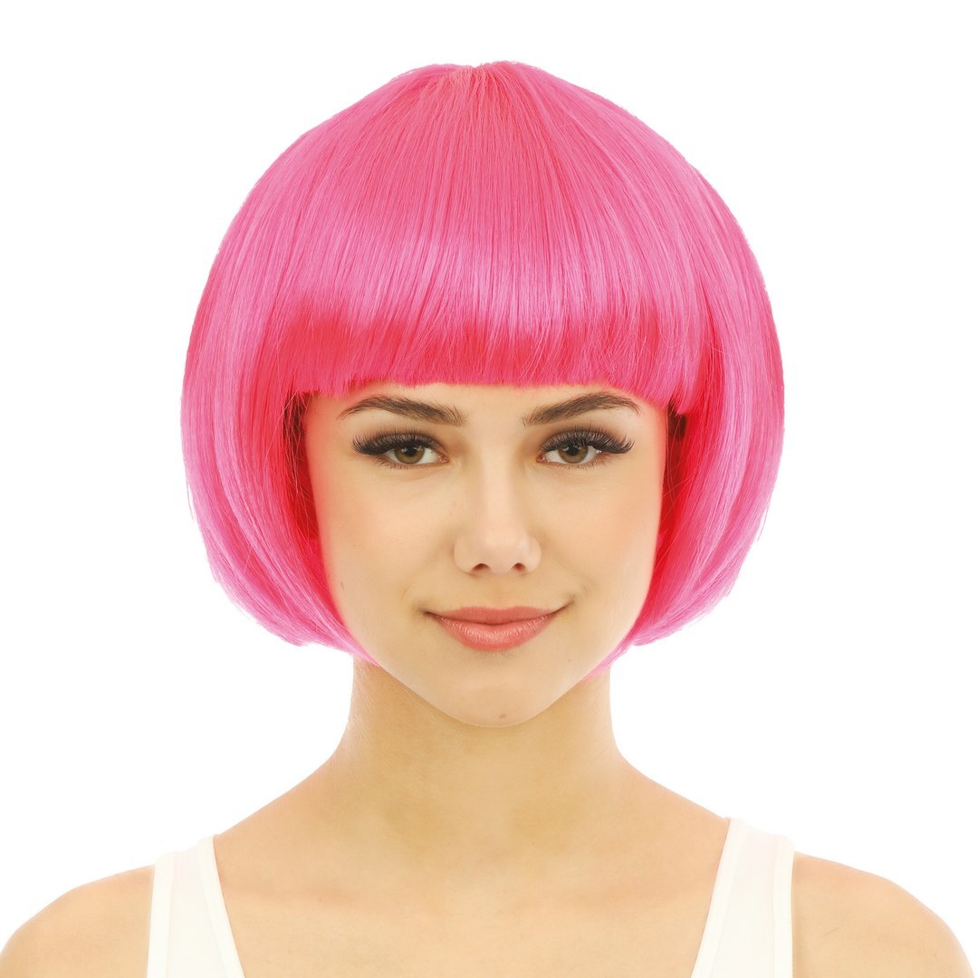 Perücke Pink