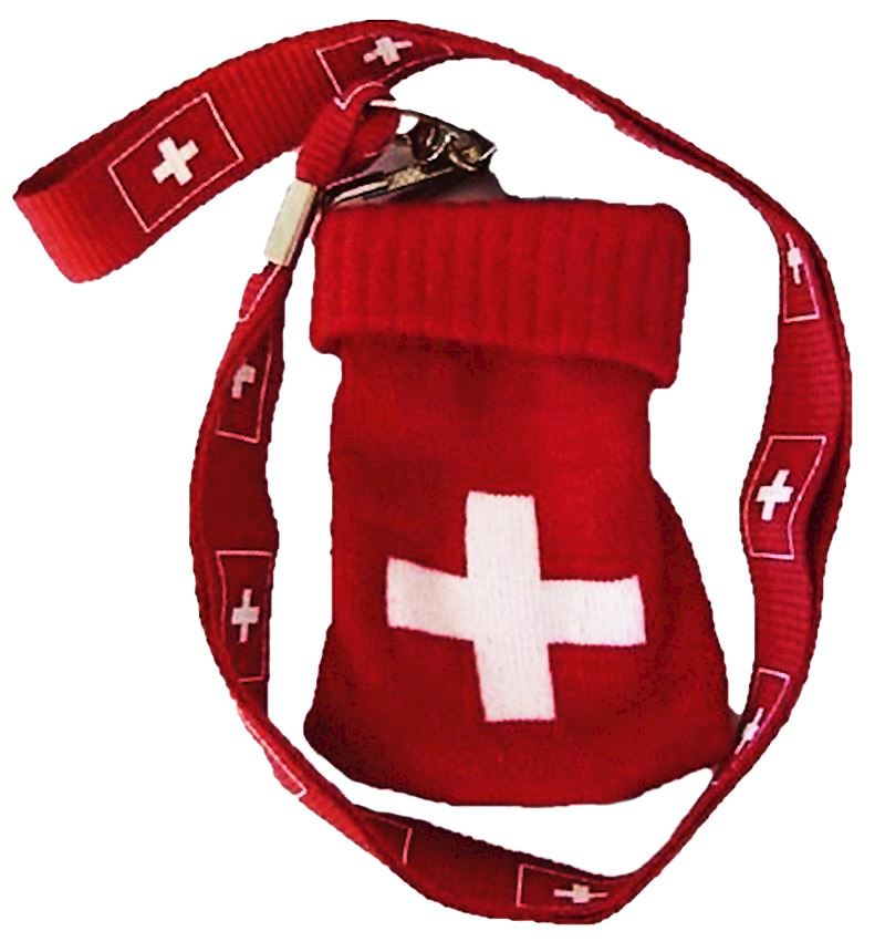 Handytasche mit Band Schweiz