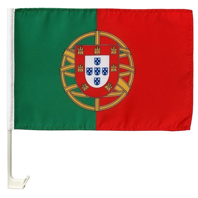 Autofahne Portugal