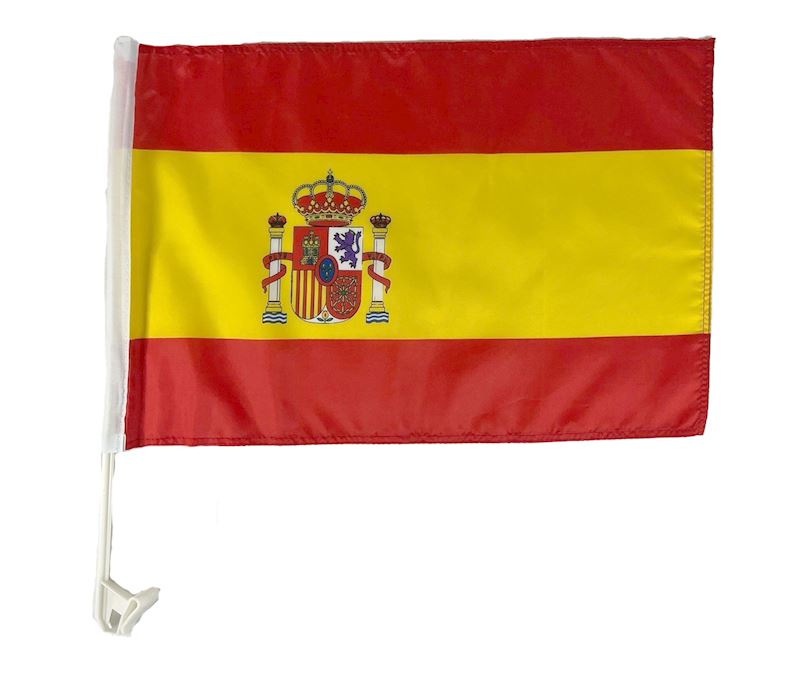 Autofahne Spanien