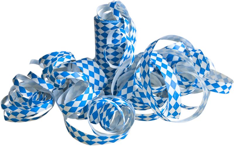 Luftschlangen Bayrisch