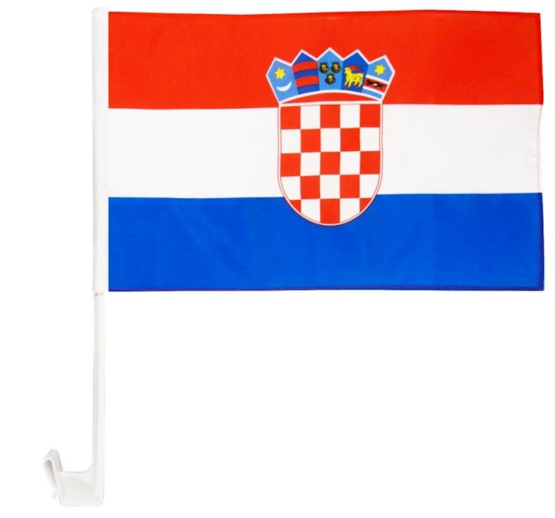 Autofahne Kroatien