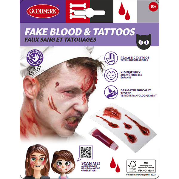 Kit Blut Tattoos