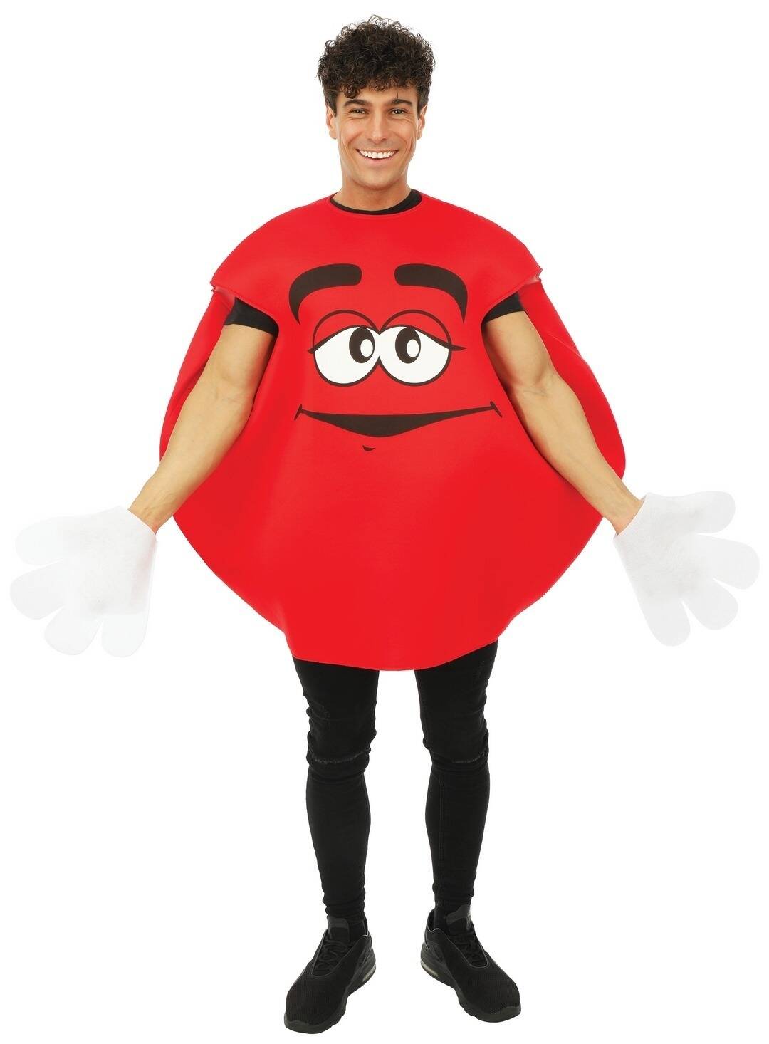 Kostüm Candy rot M&M`s