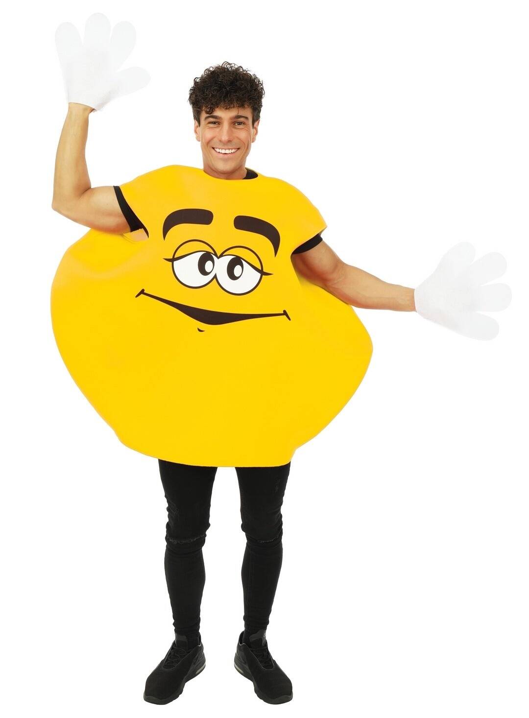 Kostüm Candy gelb M&M`s