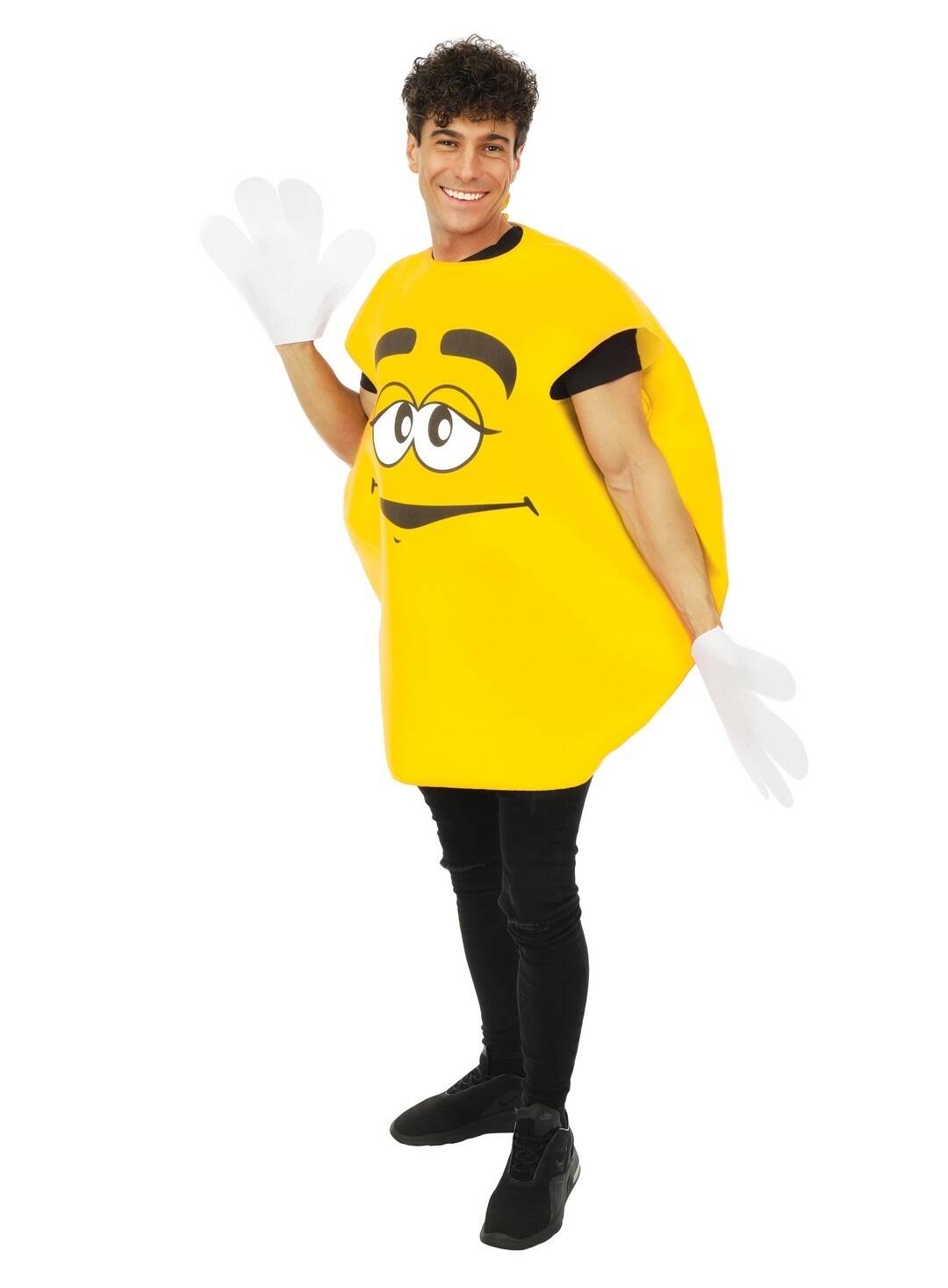 Kostüm Candy gelb M&M`s