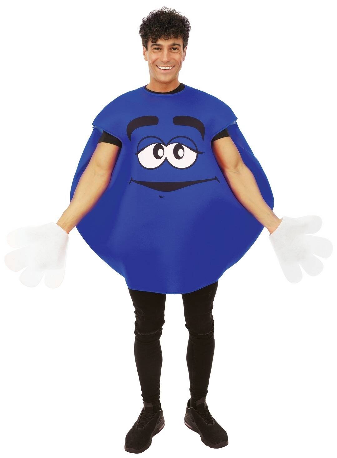 Kostüm Candy blau M&M`s