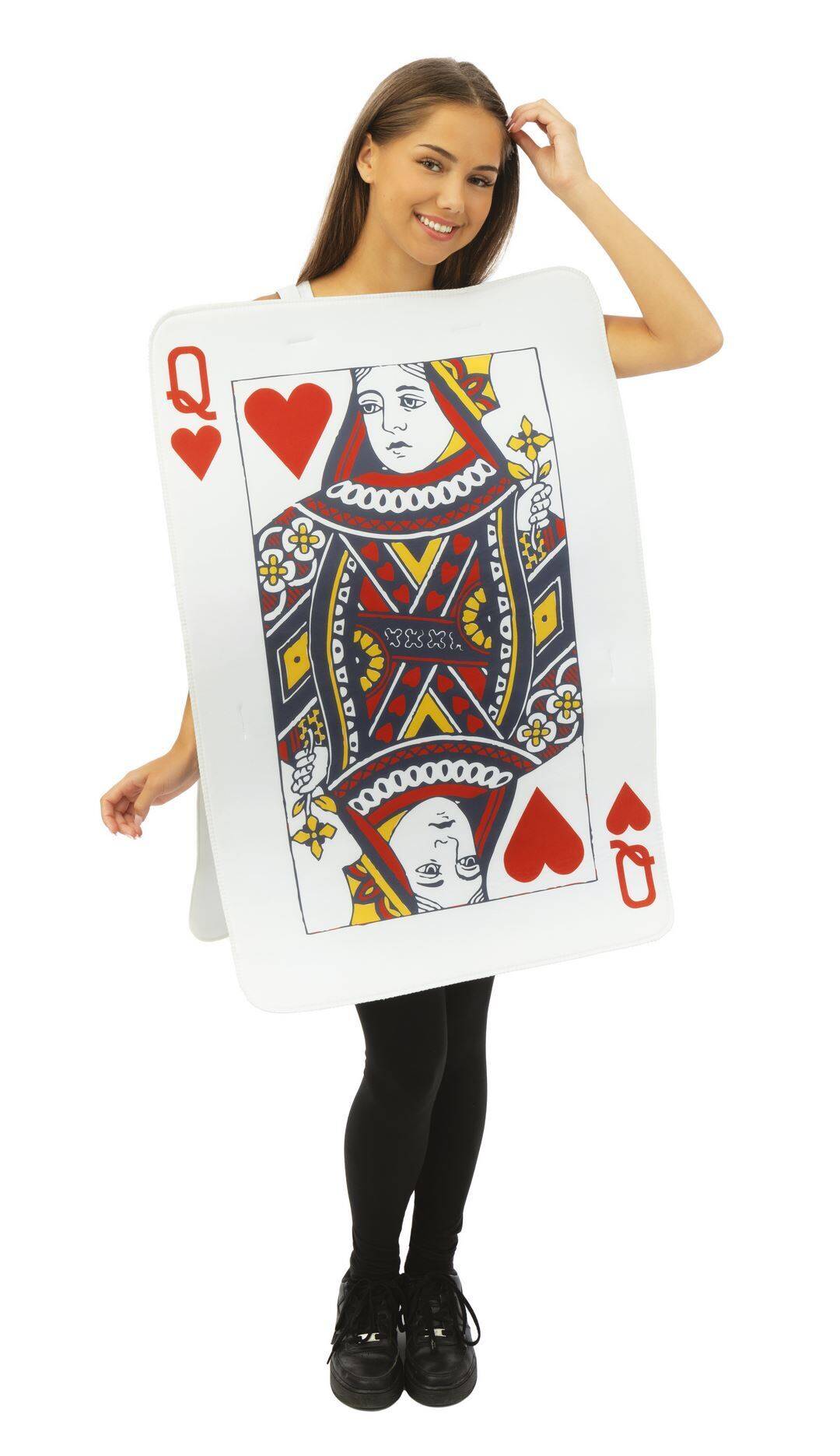 Kostüm „Herz-Königin“ (Spielkarte)