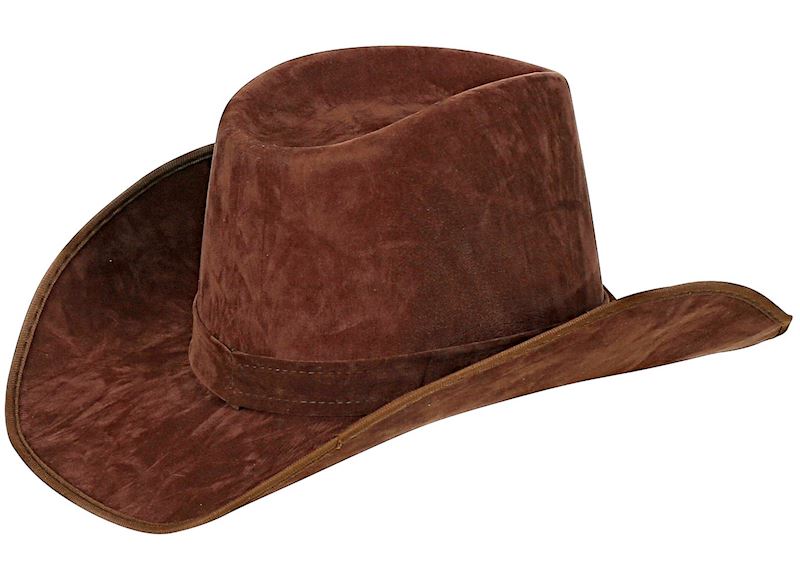 Cowboy Hut Wildlederimitat