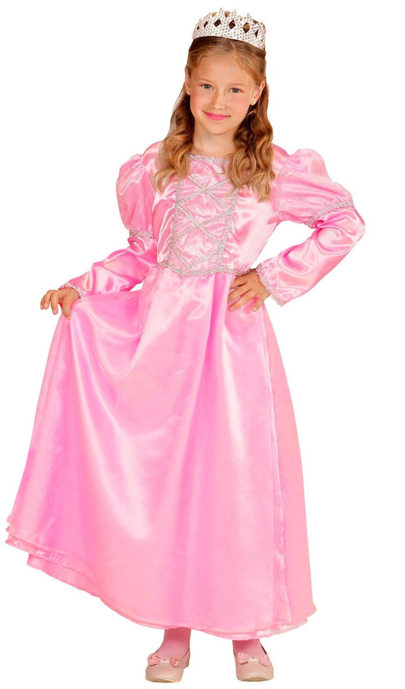 Kostüm Prinzessin Kleid und Krone