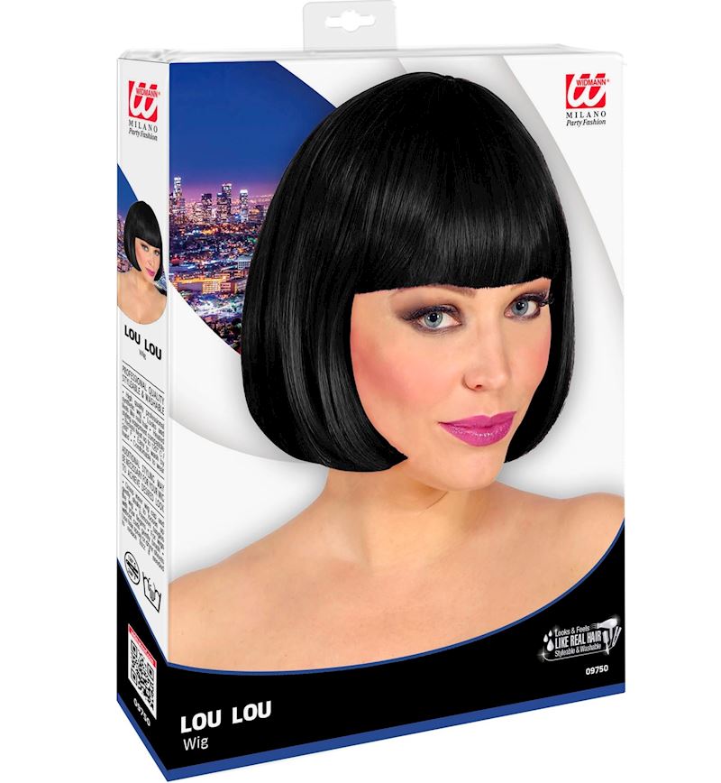 PERÜCKE LOU LOU SCHWARZ