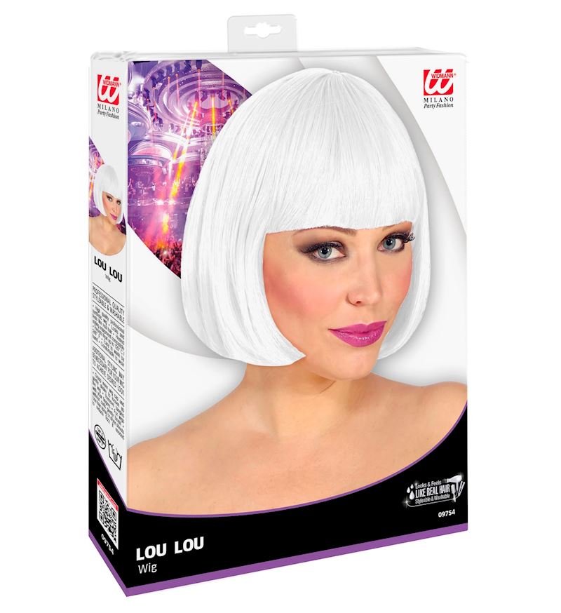 Perücke Lou Lou weiss