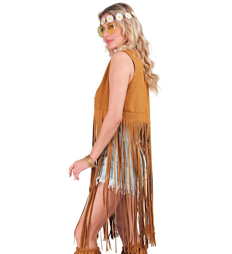 Hippie Gilet knielang
