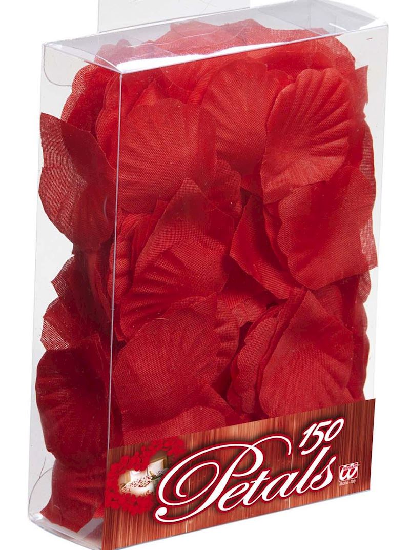 Rosenblütenblätter rot 150 Stk. in Box