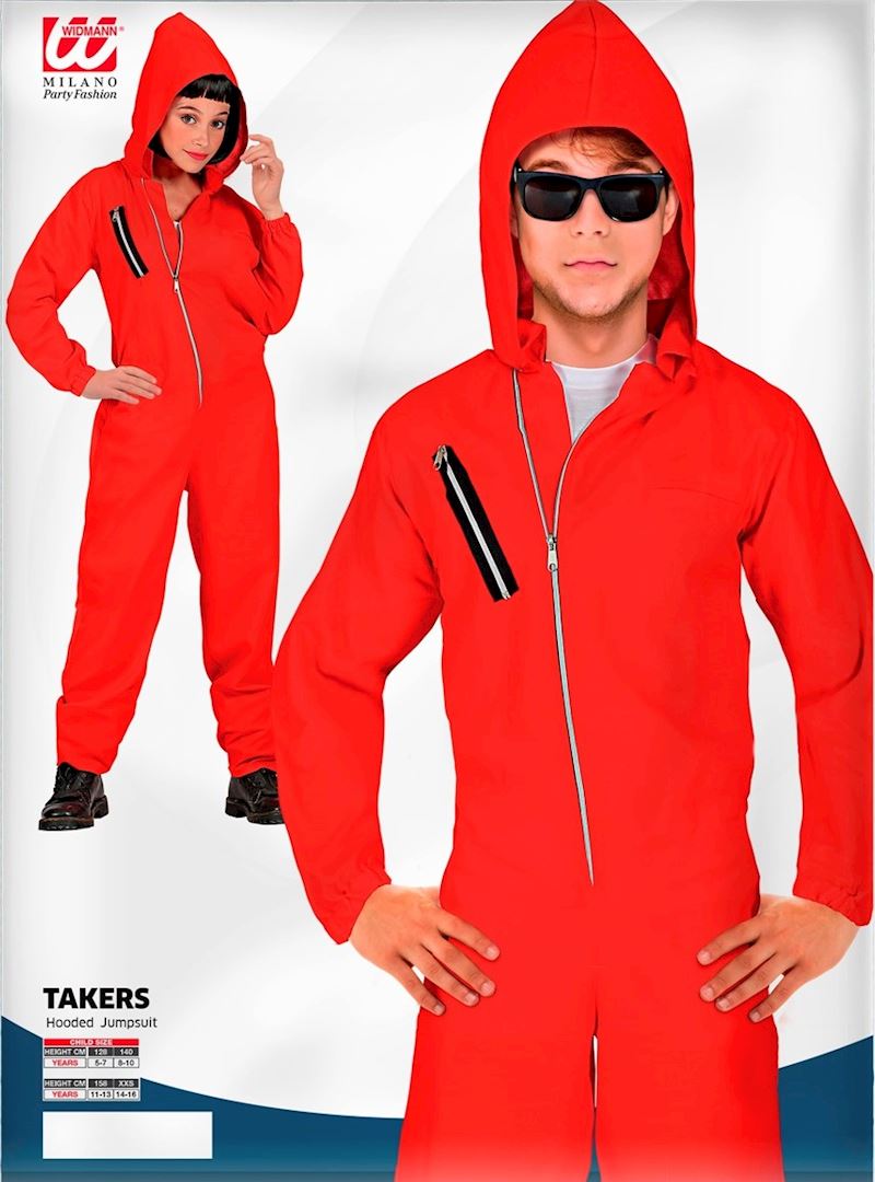 Kostüm Kinder Bankräuber Overall