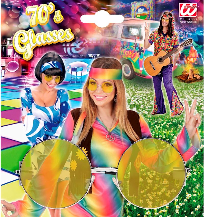 Brille 70er Jahre div. Farben