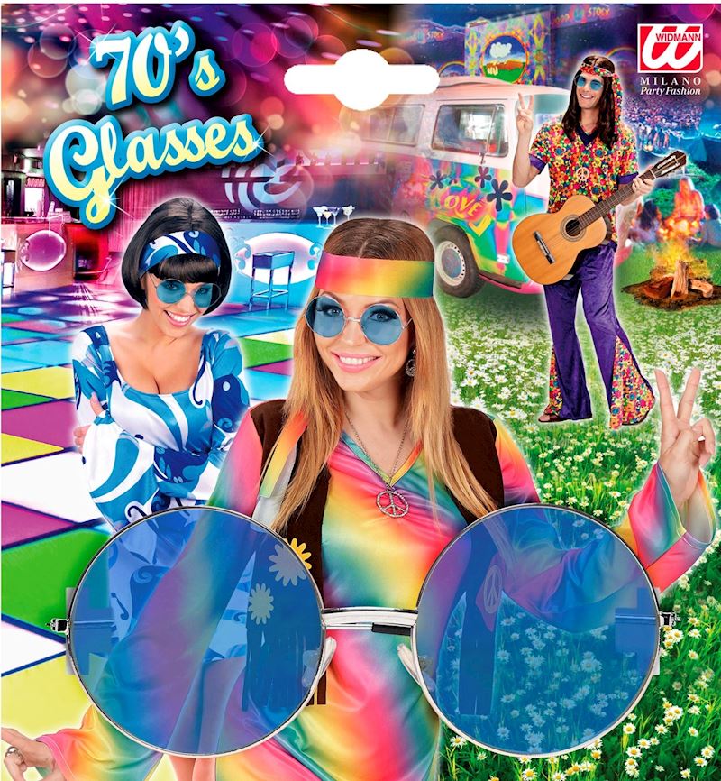 Brille 70er Jahre div. Farben