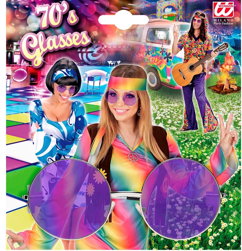 Brille 70er Jahre div. Farben