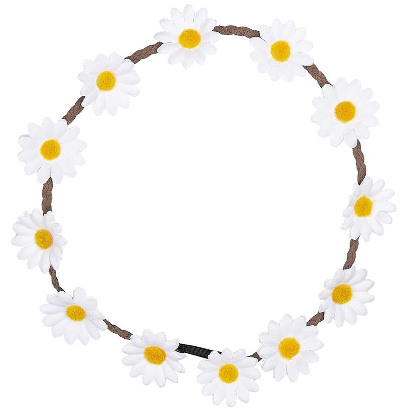 Blumenhaarband weiss Margeriten