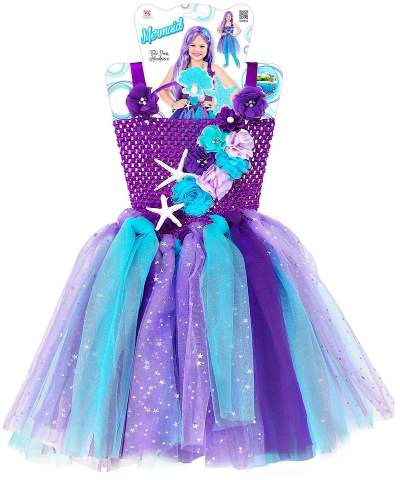 Kostüm Meerjungfrau mit Haarreif