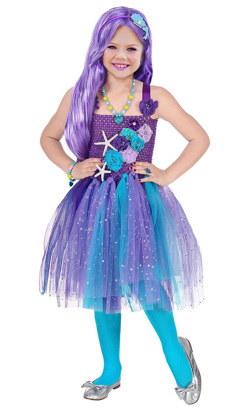 Kostüm Meerjungfrau mit Haarreif