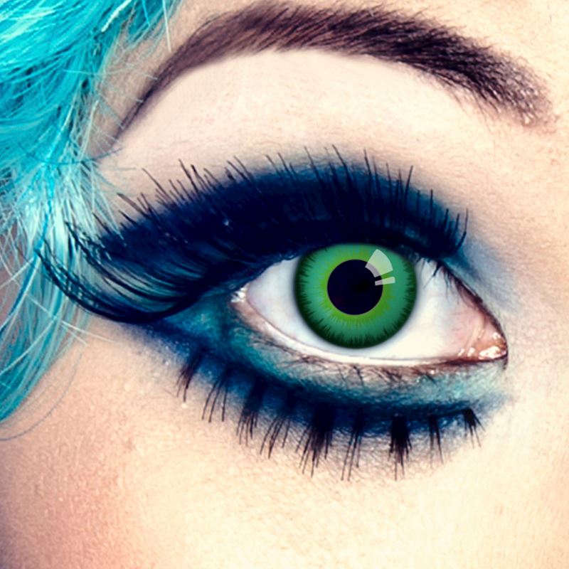 Kontaktlinsen Aricona Magic Green Eye