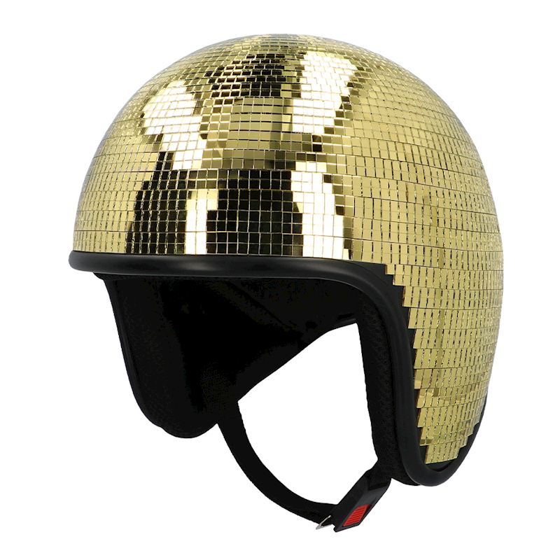 Helm Discokugel gold