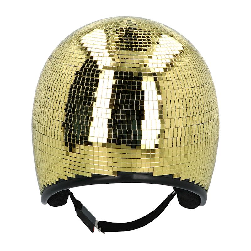 Helm Discokugel gold